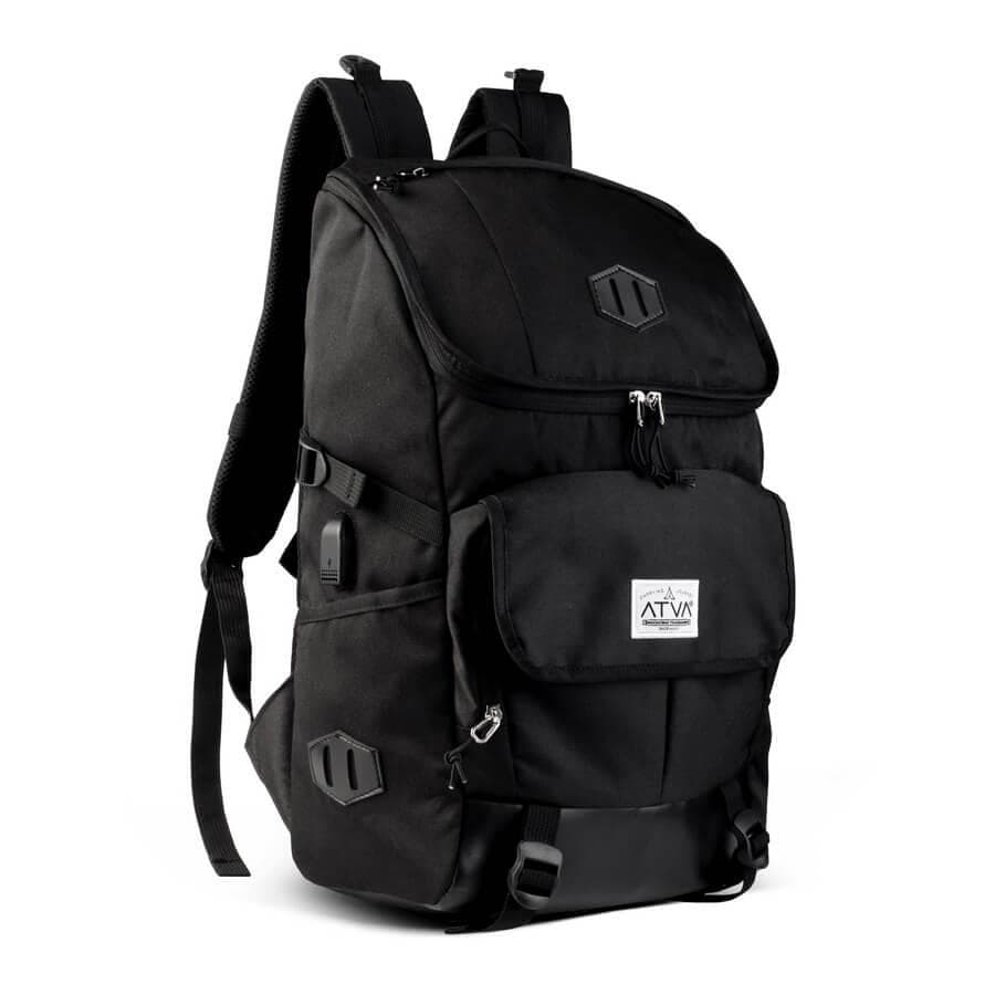 Tas Ransel / Tas Kerja Pria USB Connector - AGLRD 01