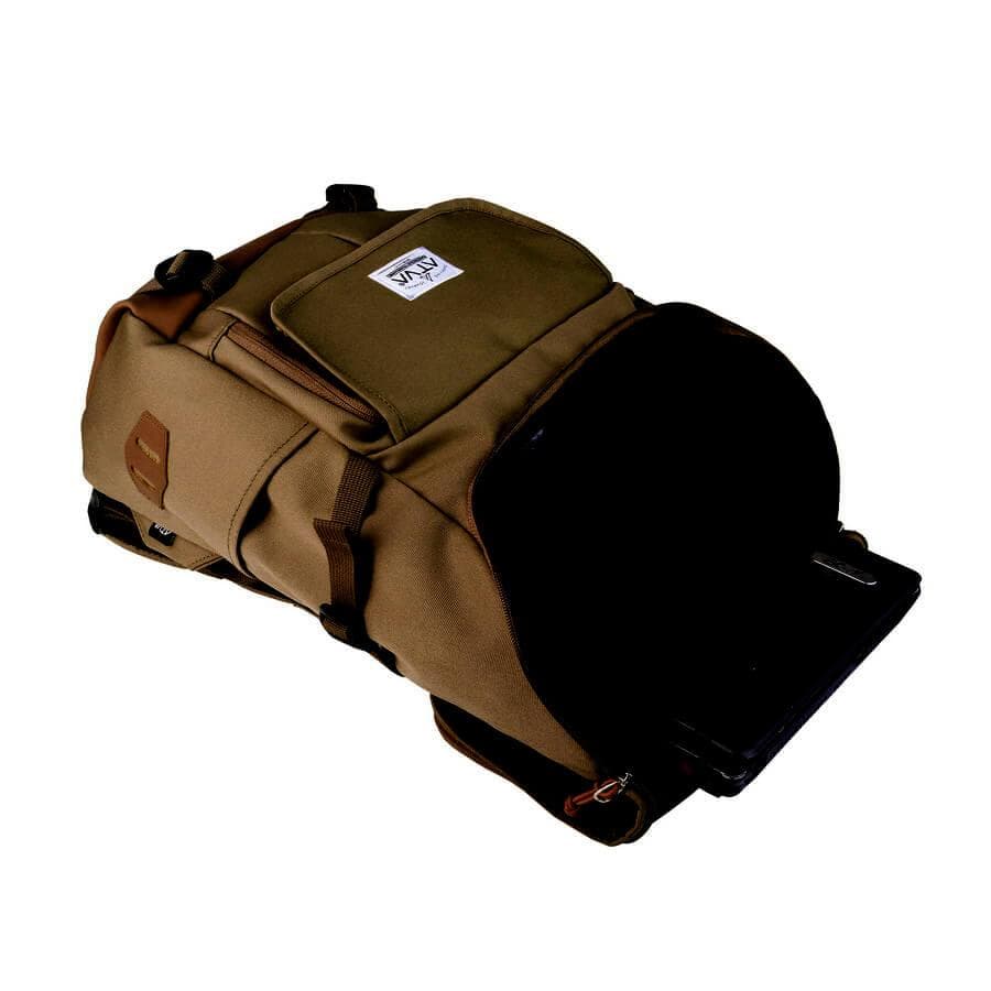 Tas Ransel / Tas Kerja Pria USB Connector - AGLRD 02