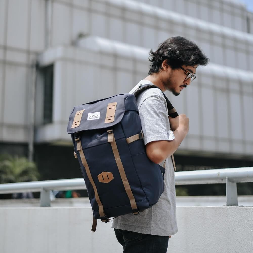 Tas Ransel Pria Wanita Premium Distro - ABORA 03